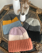 Load image into Gallery viewer, Color Block Beanie