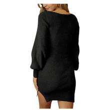 Load image into Gallery viewer, Frenchie Rib Knit Dress