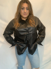 Load image into Gallery viewer, Danny Vegan Leather Shirt